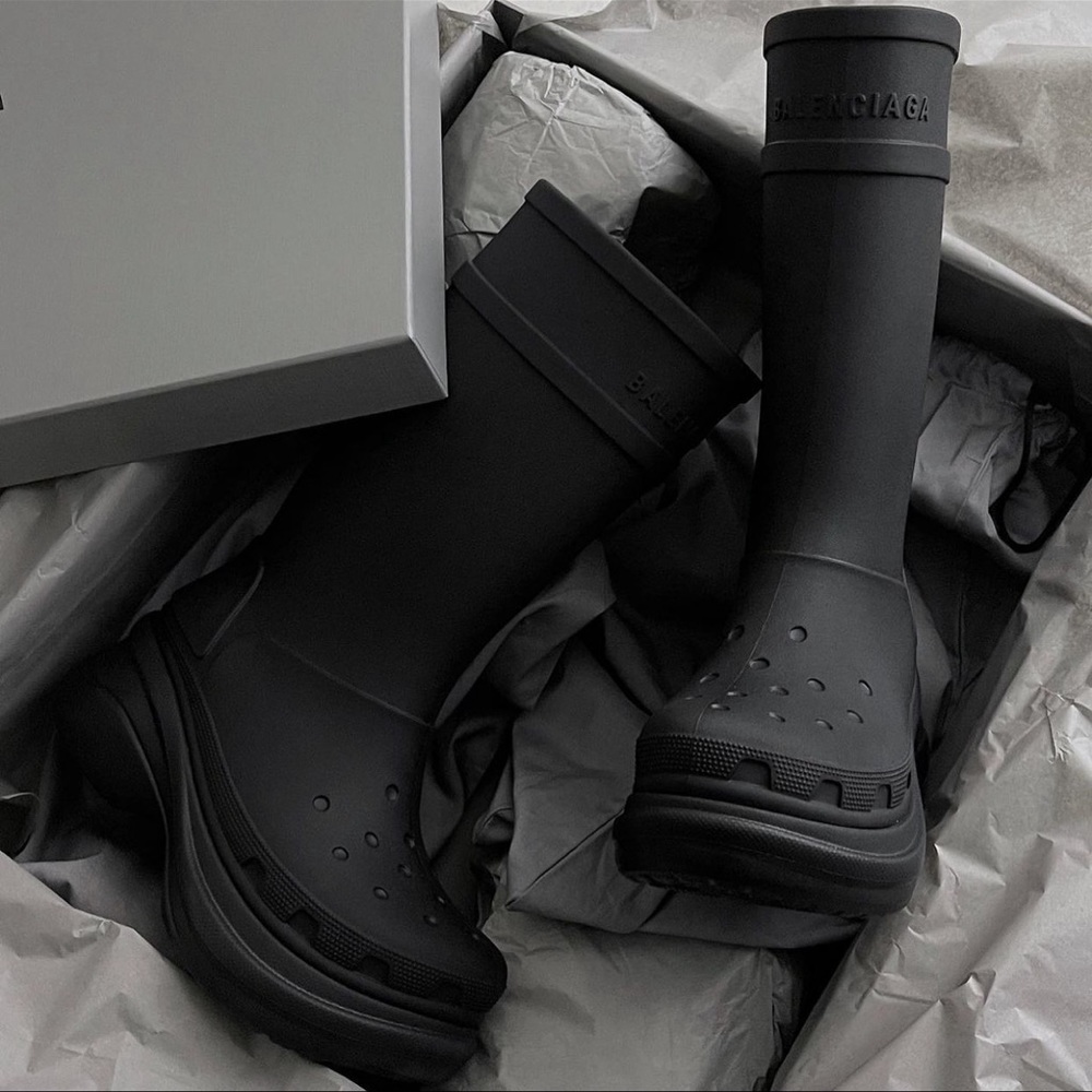 Balenciaga x Croc Boots